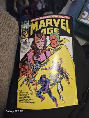 Marvel Age #29 Comic Book - Yellow Cover